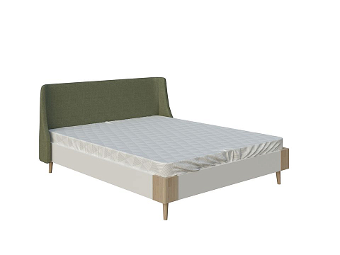 Кровать Lagom Side Chips - Оригинальная кровать без встроенного основания из ЛДСП с мягкими элементами.