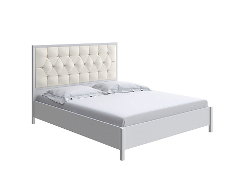 Кровать с мягким изголовьем Vester Lite - Современная кровать со встроенным основанием