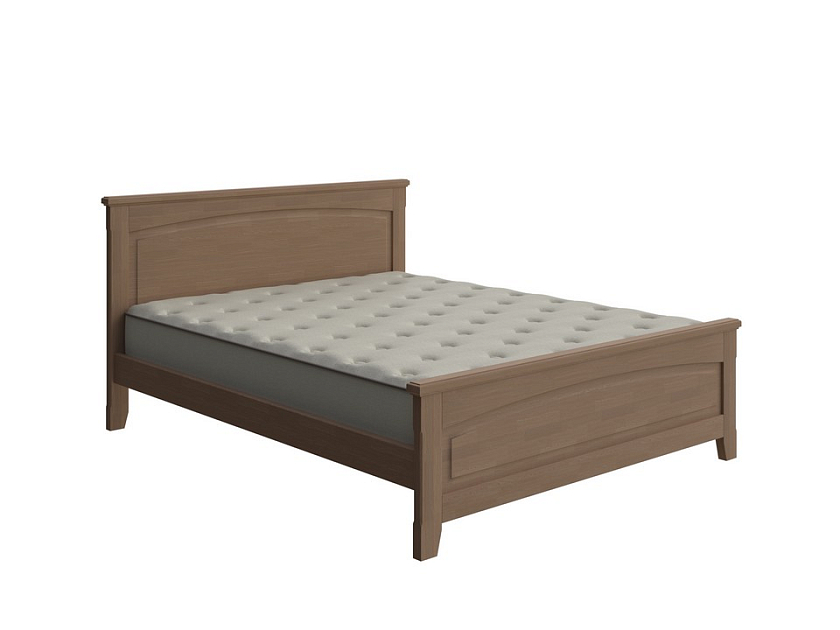 Кровать Marselle 80x180 Массив (сосна) Орех - Классическая кровать из массива