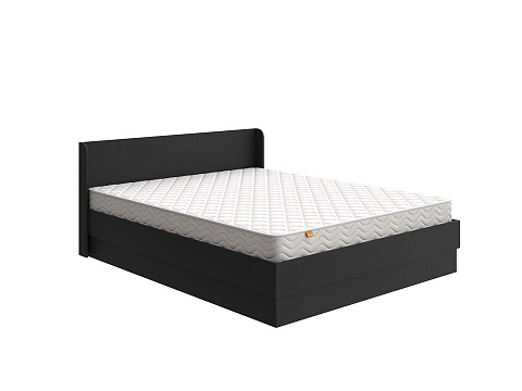 Двуспальная кровать Practica с подъемным механизмом - Кровать из ЛДСП с подъемным механизмом в минималистичном дизайне