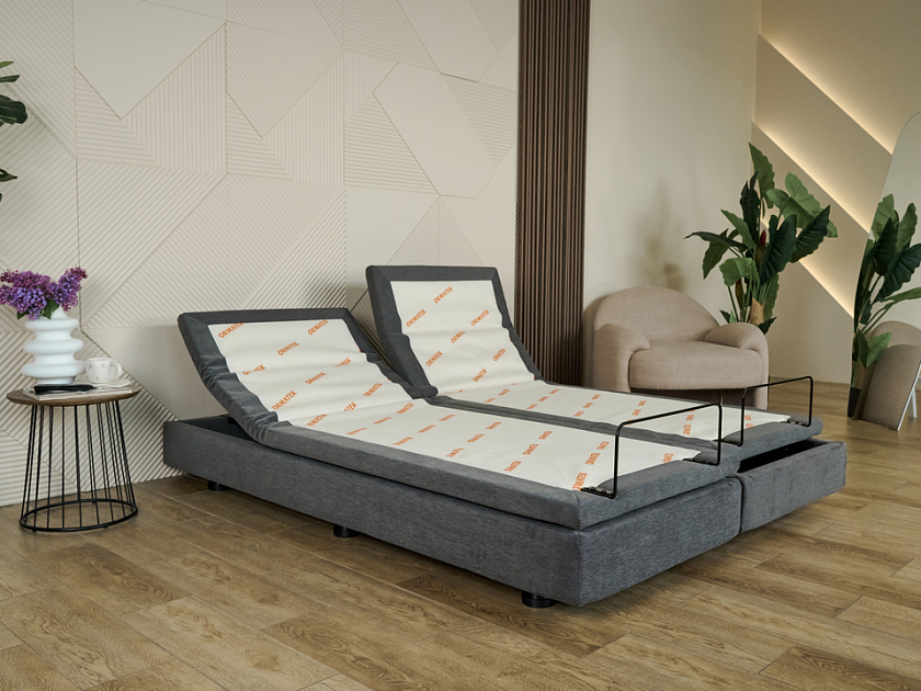 Кровать трансформируемая Smart Bed 80x200 Ткань Мебельная ткань - Трансформируемое многофункциональное основание