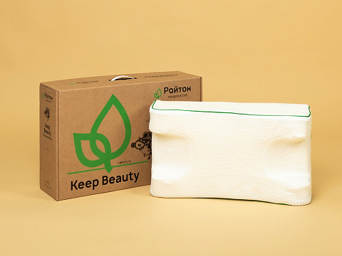 Гипоаллергенная подушка Keep Beauty - Инновационная подушка для поддержания тонуса лица