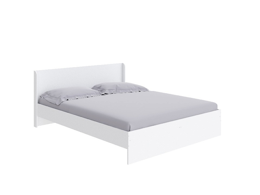 Кровать Practica 90x190 ЛДСП Белый - Изящная кровать для любого интерьера